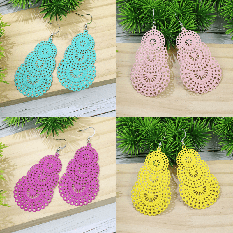 Gourd Shape Dangle Earrings Candy Ear Jewelry For Women Girls